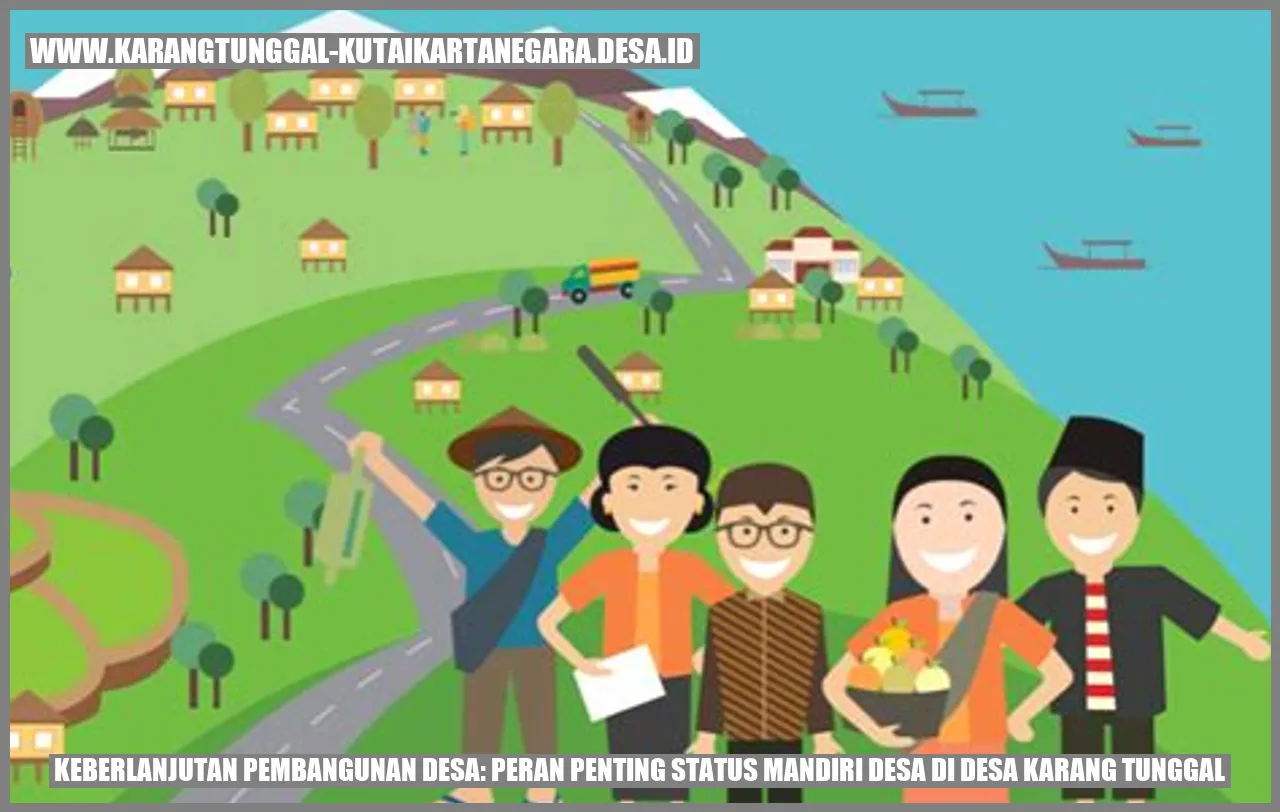 Keberlanjutan Pembangunan Desa: Peran Penting Status Mandiri Desa di Desa Karang Tunggal