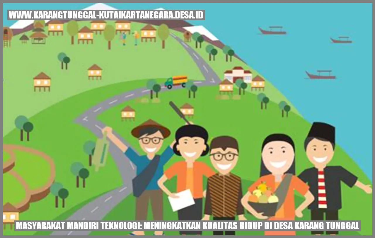 Masyarakat Mandiri Teknologi: Meningkatkan Kualitas Hidup di Desa Karang Tunggal