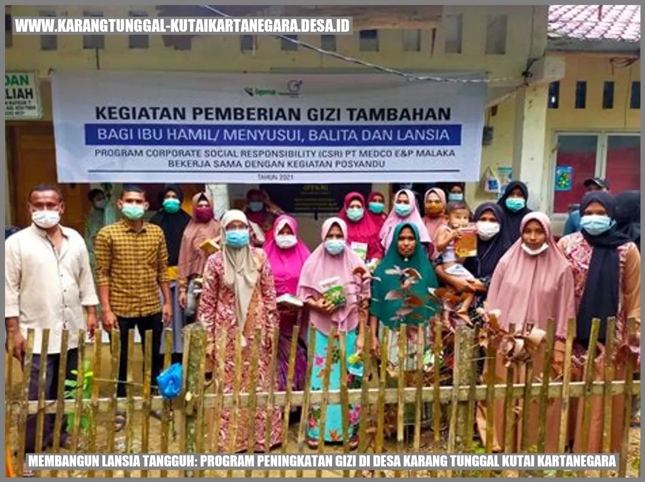 Membangun Lansia Tangguh: Program Peningkatan Gizi di Desa Karang Tunggal Kutai Kartanegara