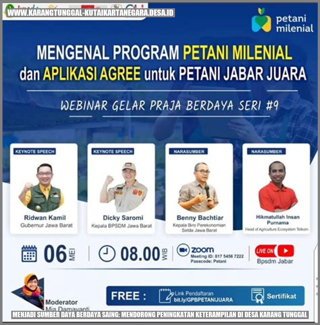 Menjadi Sumber Daya Berdaya Saing: Mendorong Peningkatan Keterampilan di Desa Karang Tunggal