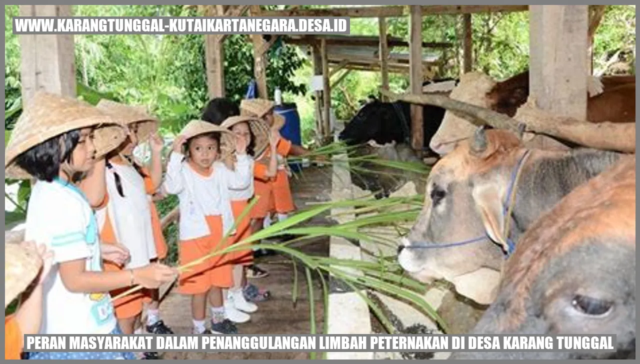 Peran Masyarakat dalam Penanggulangan Limbah Peternakan di Desa Karang Tunggal